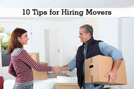 10 Tips for Hiring Movers